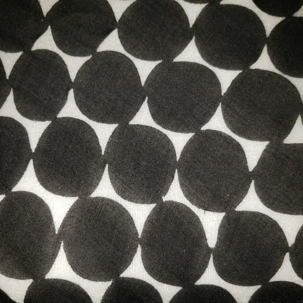 Black Circle Pattern Shawl Wrap‎ Lightweight Evening Occasion - Picture 7 of 10
